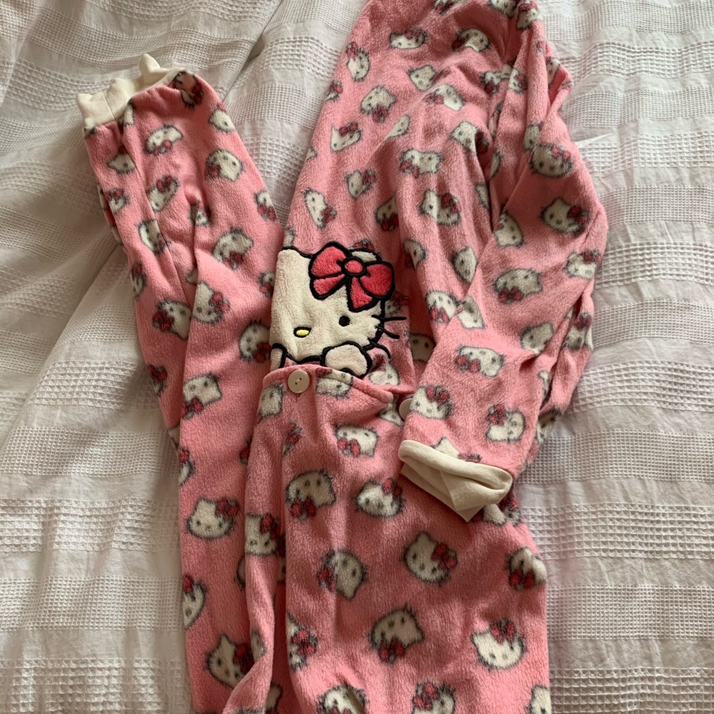 Hello Kitty Pajama Onesie